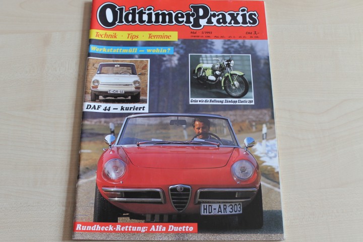 Deckblatt Oldtimer Praxis (05/1993)
